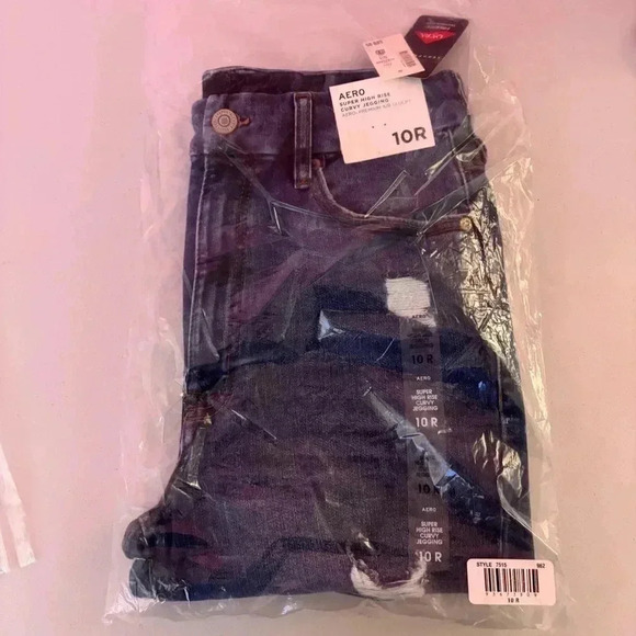 NWT Aeropostale Size 10R Super High Rise Curvy Jegging - Picture 6 of 6